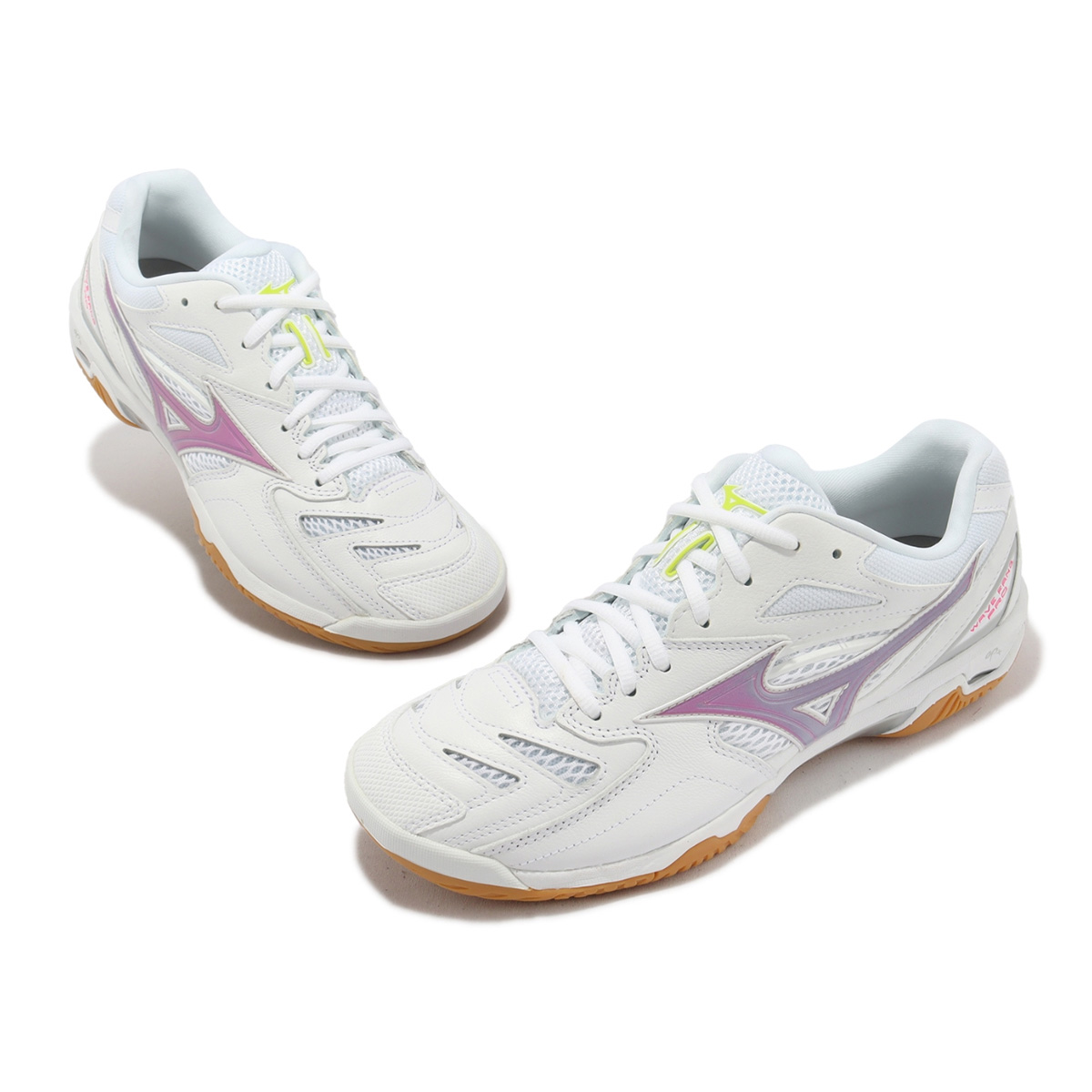 MIZUNO WAVE FANG PRO WHITE PINK 22 400