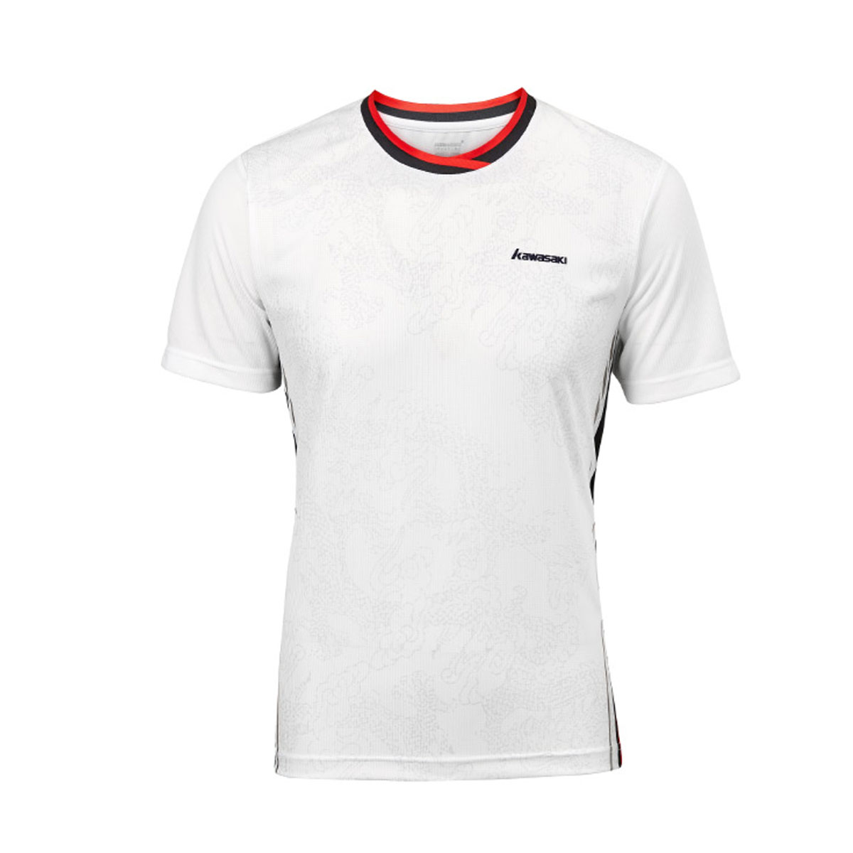 Мужская футболка KAWASAKI A1949-1 WHITE (размеры: M, L, 2XL, 3XL, 4XL). 